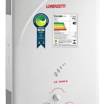 Aquecedor Agua Glp Lz 1600N 15L/Min Lorenzetti