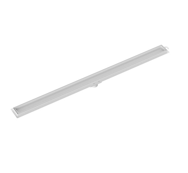 Ralo Linear Invisivel 90Cm Branco Tigre 100018898