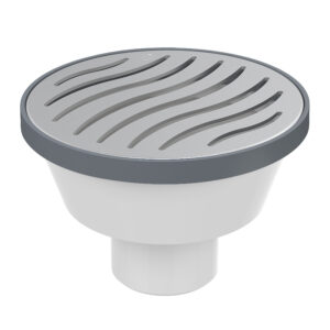 Ralo Cônico Montado 100 X 40mm Grelha Inox Tigre 27258874