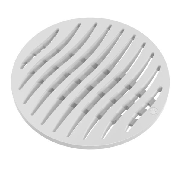Grelha Ecologica Redonda Branca 150mm Tigre 27505376