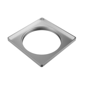 Porta Grelha Quadrada Cinza 100mm Tigre 27611249