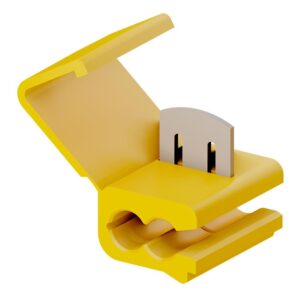 Conector Eletrico Amarelo 2.5 A 4mm Tigre 300001631