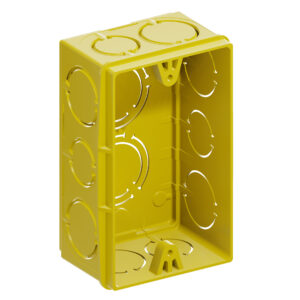 Caixa Luz Tigreflex 4X2 Amarela Tigre 33043538