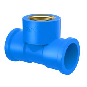 Te Redução 90º Soldável Bucha Latão 20mm X 1/2'' Tigre  35288350