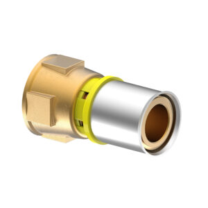 Adaptador Fixo Pex Gás Femea 20mm X 1/2'' Tigre  37666548