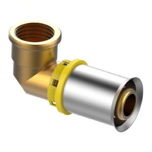 Joelho 90º Pex Gás Rosca Femea 16mm X 1/2'' Tigre  37669179