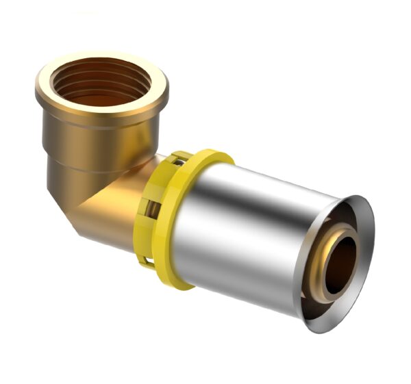 Joelho 90º Pex Gás Rosca Femea 26mm X 3/4'' Tigre  37669183