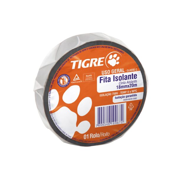 Fita Isolante Tigre Uso Geral 20M Tigre 54502630