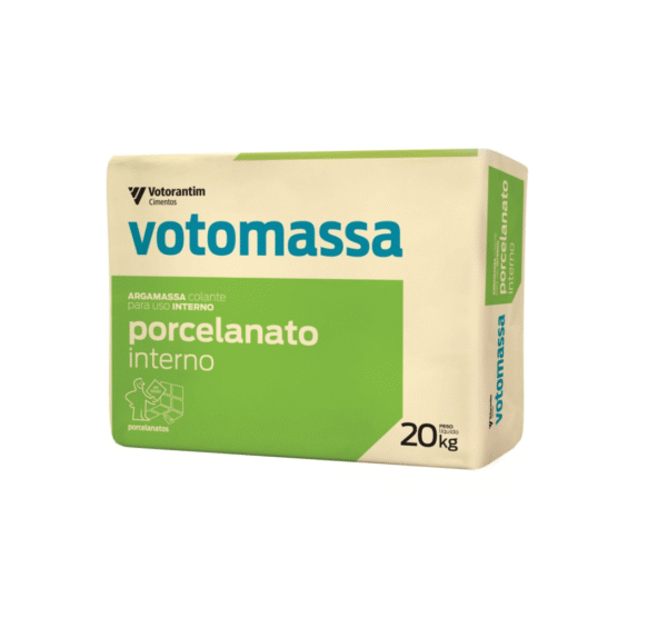 Argamassa Porcelanato Interno Cinza 20kg Votoran