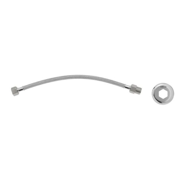Engate Flexível Malha de Aço 40cm Deca 4607.C.040