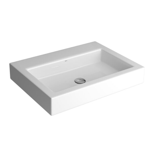 Cuba de Apoio Retangular 60x45cm Branco Deca L.19.17
