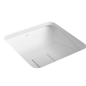 Cuba de Embutir Quadada 30cm Válvula Oculta Branco Deca L.31030.17