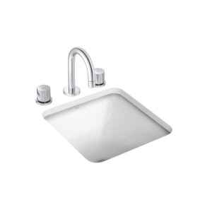 Cuba de Embutir Quadrada 35cm Branco Deca L.415.17