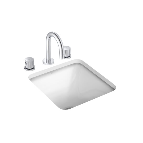 Cuba de Embutir Quadrada 35cm Branco Deca L.415.17