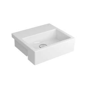 Cuba de Semi-Encaixe Retangular 36x32.5cm Branco Deca L.733.17