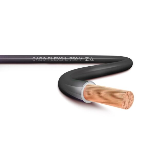 Cabo Flexível 1KV 16mm² Antichama Preto Corfio W1026E-PT - Imagem 2