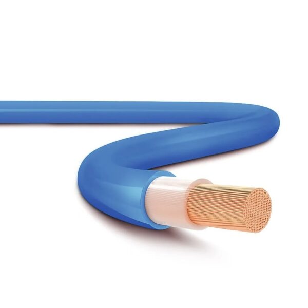 Cabo Flexível 750V 4.0mm² Antichama Azul Corfio W0108-AZ - Imagem 2