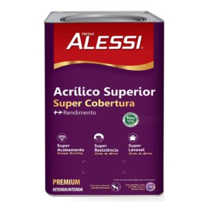 ACRILICA FOS SUPERIOR SUPER COBERTURA ALECRIM 18L  ALESSI