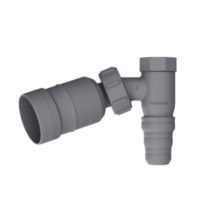 ADAPTADOR ARTICULADO 45 CINZA C/ RETENCAO BLUKIT