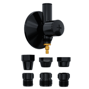 ADAPTADOR PARA FILTRO EM ABS BLACK C/ REGISTRO INTEGRADO  BLUKIT