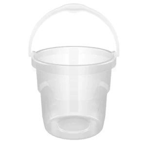 BALDE PLASTICO TRANSPARENTE 12 LITROS ASTRA