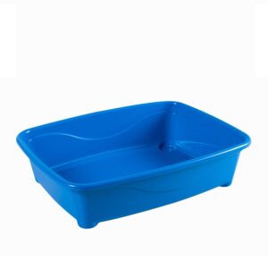 CAIXA AREIA ESSENCIAL AZUL 46X37X11.7CM  ASTRA