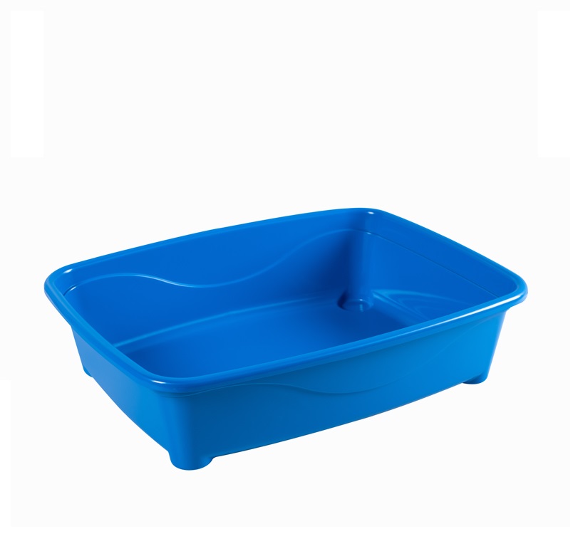 CAIXA AREIA ESSENCIAL AZUL 46X37X11.7CM ASTRA