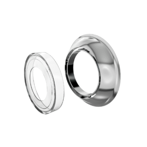 CANOPLA ABS METALIZADA P/ SIFAO TUBO EXTENSIVO  BLUKIT