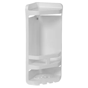 CANTONEIRA PLASTICA BRANCA P/BANHEIRO 3 ANDARES  ASTRA