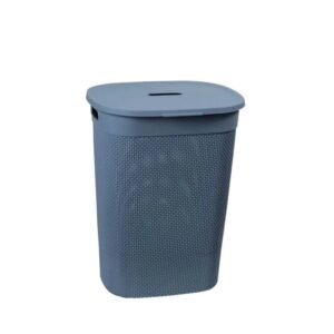 CESTO DE ROUPA AZUL MEDITERRANEO 55L  ASTRA