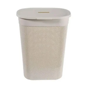 CESTO DE ROUPA BEGE 55L  ASTRA