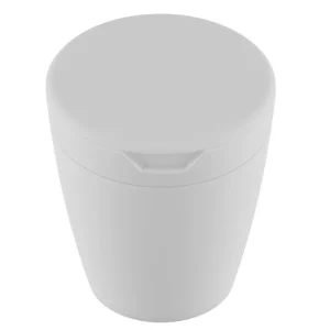 CESTO MULTIUSO C/ TAMPA BASCULANTE BRANCO LISO 2.7 LITROS  ASTRA