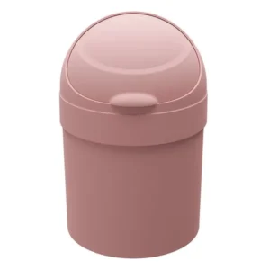 CESTO MULTIUSO C/ TAMPA BASCULANTE ROSE 21X32.5CM  ASTRA