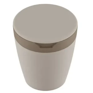 CESTO MULTIUSO C/ TAMPA BASCULANTE ARGILA 2.7 LITROS  ASTRA