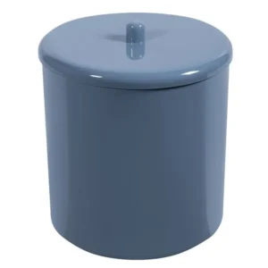 CESTO ORGANIZADOR C/ TAMPA 6L AZUL MEDITERRANEO  ASTRA