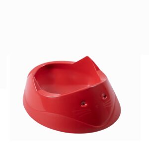 COMEDOURO P/ GATOS FOCINHO VERMELHO 200ML  ASTRA