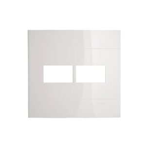 DECOR PLACA 4x4 2MOD BRANCO 044421  SCHNEIDER
