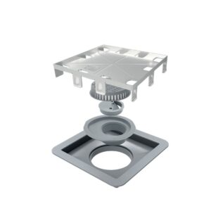 ELLEVE - RALO LINEAR SQUARE TAMPA OCULTA 15X15