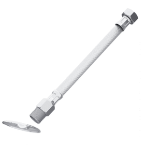 ENGATE FLEX INOX P/AGUA FxF 1/2 -1.00M  BLUKIT