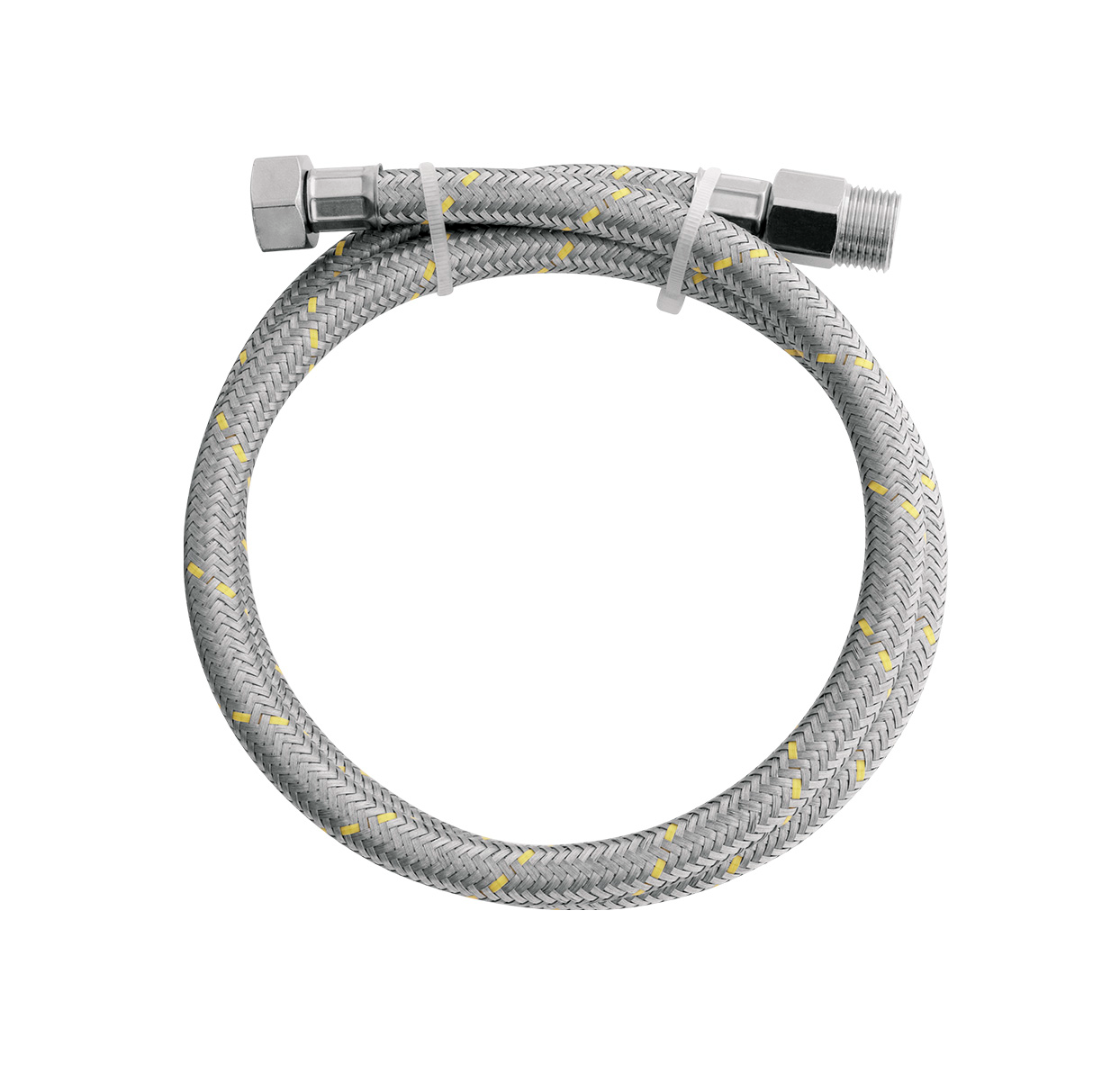 ENGATE FLEX INOX P/GAS MXF 1/2''-1.20M BLUKIT