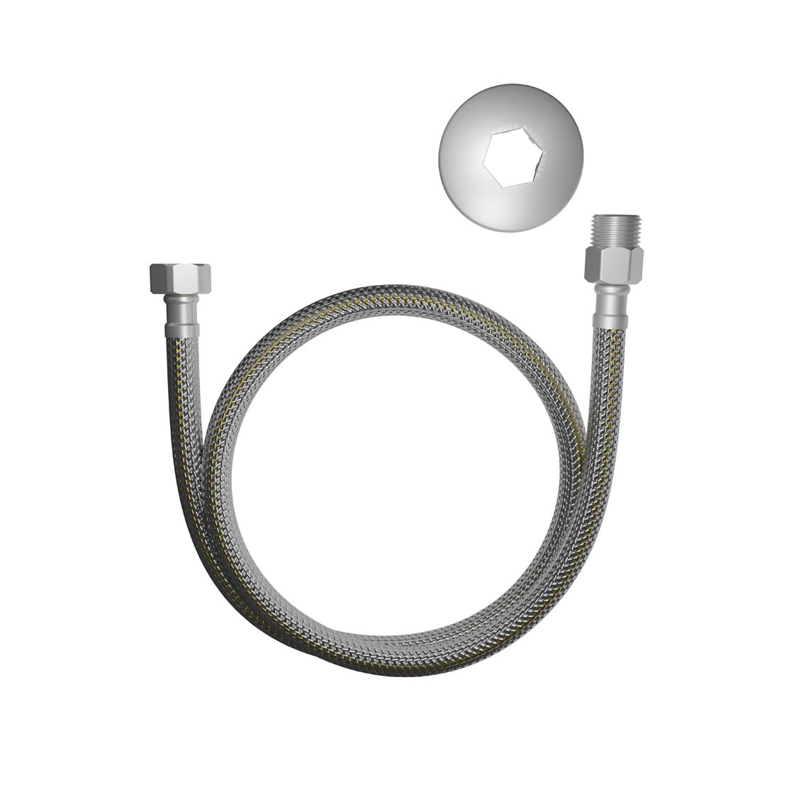 ENGATE FLEX INOX P/GAS MXF -1/2-1.50M BLUKIT