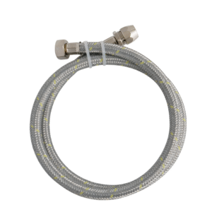 ENGATE FLEX INOX P/GAS C/ADAPT 1/2X3/8'' - 1.2M  BLUKIT