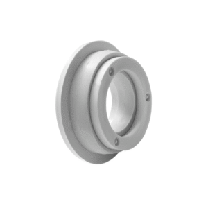 ESPUDE DE VEDACAO BRANCO 81.2MM X 31MM C/ PARAFUSO P/ TUBO  BLUKIT