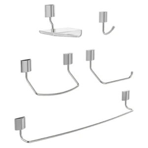 KIT ACESSORIOS BANHEIRO FIT   BLUKIT