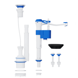 KIT COMPLETO UNIVERSAL A P/ CAIXA ACOPLADA C/ MEC. ACIONADOR BLUKIT
