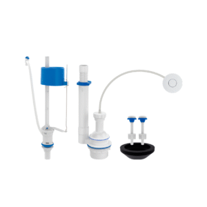 KIT COMPLETO UNIVERSAL P/ CAIXA ACOPLADA C/ MEC. ACIONADOR D  BLUKIT