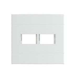 LUNARE UP PLACA+SUP 4X4 2MOD SEP BR FOSCA S421427 SCHNEIDER