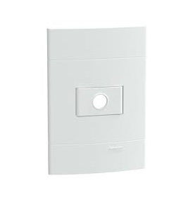 LUNARE UP SAIDA DE FIO BRANCO FOSCO S411407 SCHNEIDER