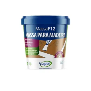 MASSA PARA MADEIRA E CALAFETAGEM MF-12 BRANCO 400G