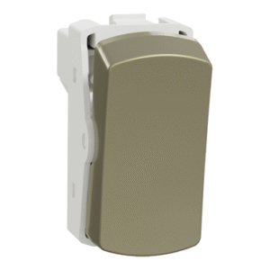 MILUZ MOD TECLA 1(P) DOURADO 72033  SCHNEIDER